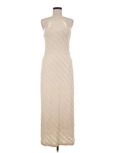 Pre-owned No Boundaries Casual Dress In Tan