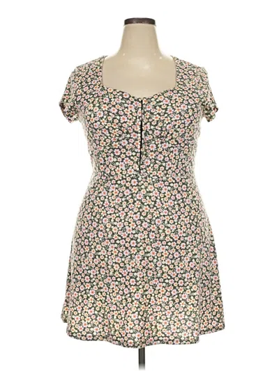 Pre-owned No Boundaries Casual Dress In Tan