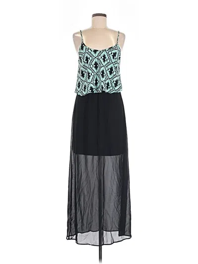 Pre-owned No Boundaries Casual Dress In Teal