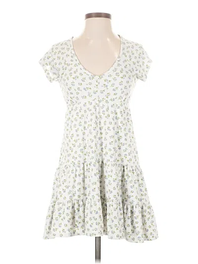 Pre-owned No Boundaries Casual Dress In White