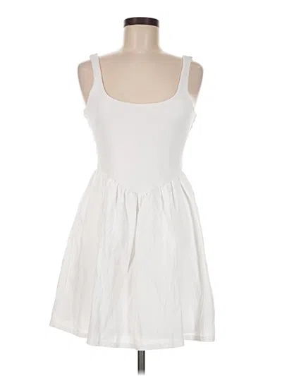Pre-owned No Boundaries Casual Dress In White