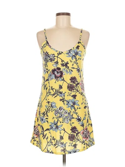 Pre-owned No Boundaries Casual Dress In Yellow
