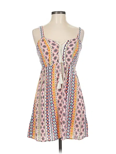 Pre-owned No Boundaries Casual Dress In Yellow