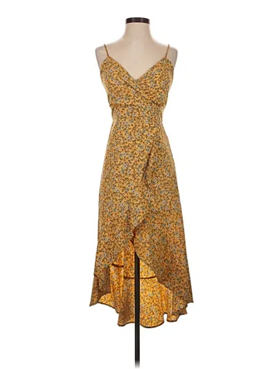 Pre-owned No Boundaries Casual Dress In Yellow