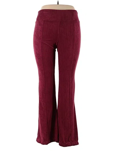 Pre-owned No Boundaries Casual Pants In Burgundy