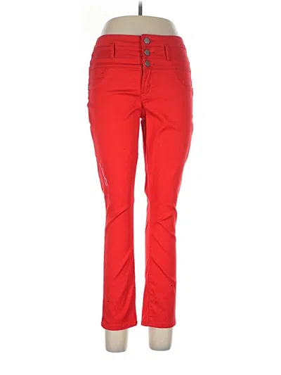Pre-owned No Boundaries Casual Pants In Red