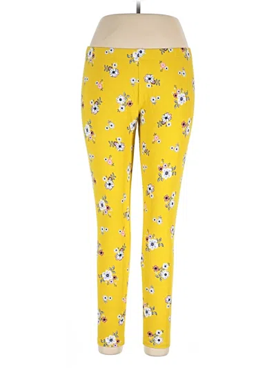 Pre-owned No Boundaries Casual Pants In Yellow