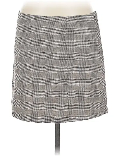 Pre-owned No Boundaries Casual Skirt In Gray