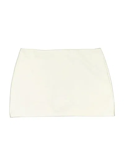Pre-owned No Boundaries Casual Skirt In Ivory