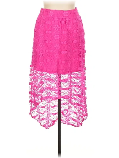 Pre-owned No Boundaries Casual Skirt In Pink