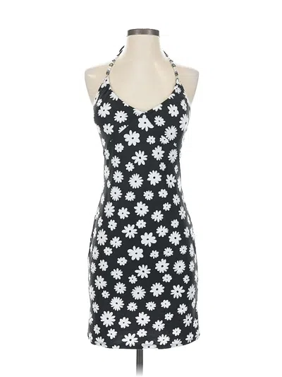 Pre-owned No Boundaries Cocktail Dress In Black