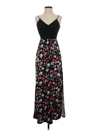 Pre-owned No Boundaries Cocktail Dress In Black