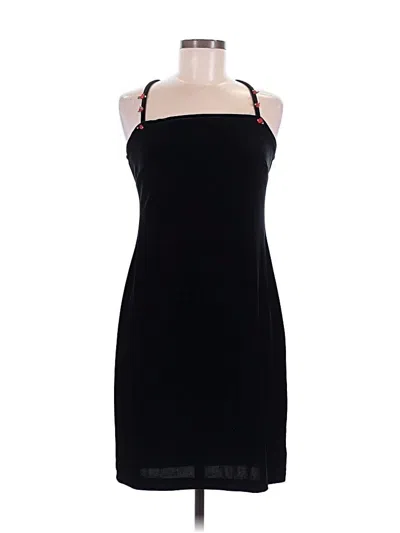 Pre-owned No Boundaries Cocktail Dress In Black