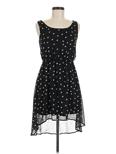 Pre-owned No Boundaries Cocktail Dress In Black
