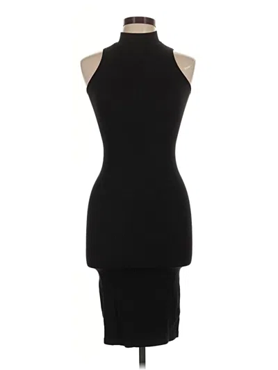 Pre-owned No Boundaries Cocktail Dress In Black