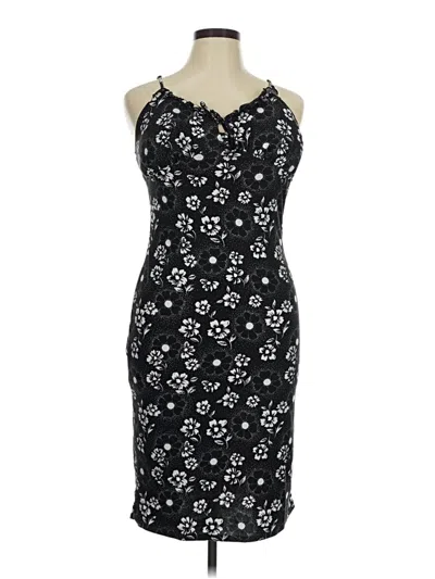 Pre-owned No Boundaries Cocktail Dress In Black