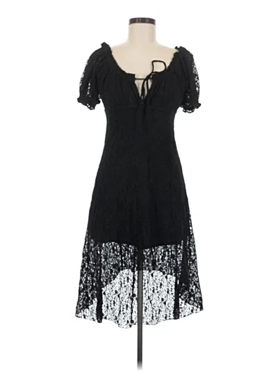 Pre-owned No Boundaries Cocktail Dress In Black