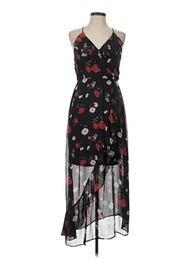 Pre-owned No Boundaries Cocktail Dress In Black
