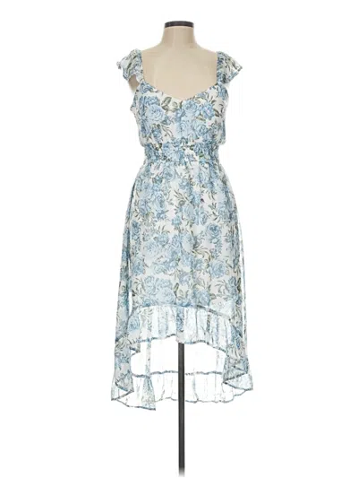 Pre-owned No Boundaries Cocktail Dress In Blue