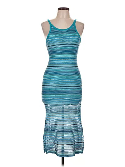 Pre-owned No Boundaries Cocktail Dress In Blue