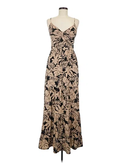 Pre-owned No Boundaries Cocktail Dress In Gold