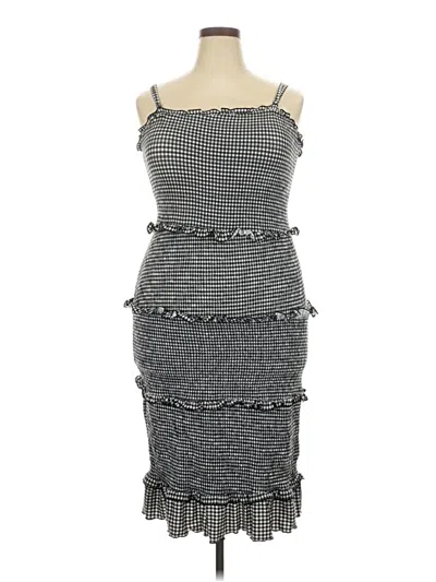 Pre-owned No Boundaries Cocktail Dress In Gray
