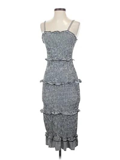 Pre-owned No Boundaries Cocktail Dress In Gray