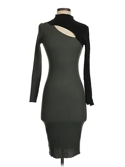 Pre-owned No Boundaries Cocktail Dress In Gray