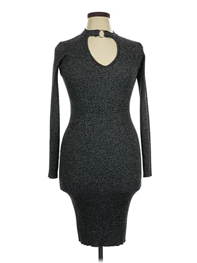 Pre-owned No Boundaries Cocktail Dress In Gray