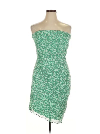 Pre-owned No Boundaries Cocktail Dress In Green
