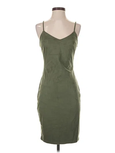 Pre-owned No Boundaries Cocktail Dress In Green