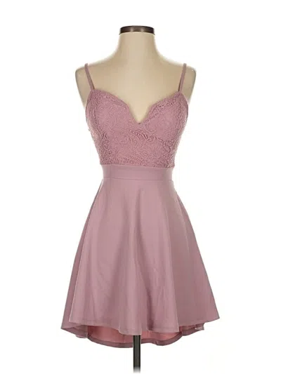 Pre-owned No Boundaries Cocktail Dress In Pink