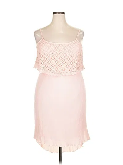 Pre-owned No Boundaries Cocktail Dress In Pink