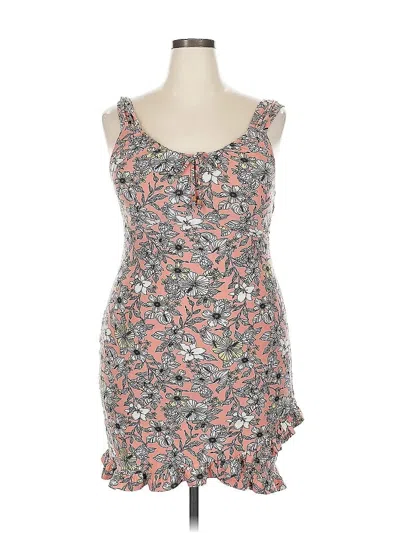 Pre-owned No Boundaries Cocktail Dress In Pink