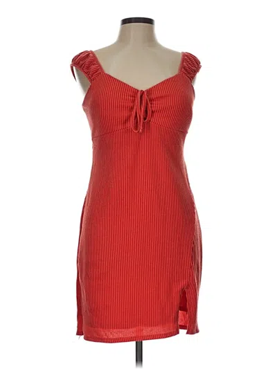 Pre-owned No Boundaries Cocktail Dress In Red