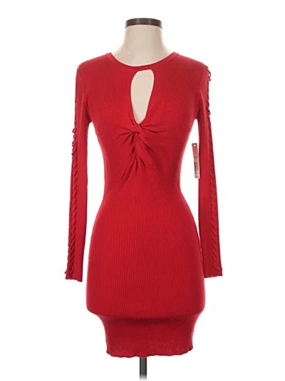 Pre-owned No Boundaries Cocktail Dress In Red