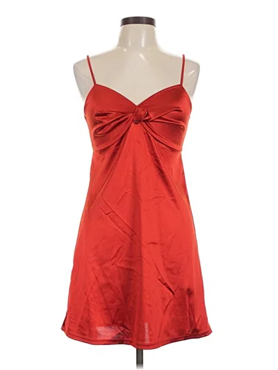 Pre-owned No Boundaries Cocktail Dress In Red