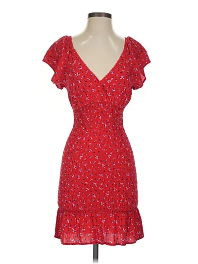 Pre-owned No Boundaries Cocktail Dress In Red