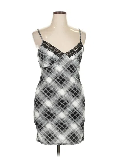 Pre-owned No Boundaries Cocktail Dress In Silver