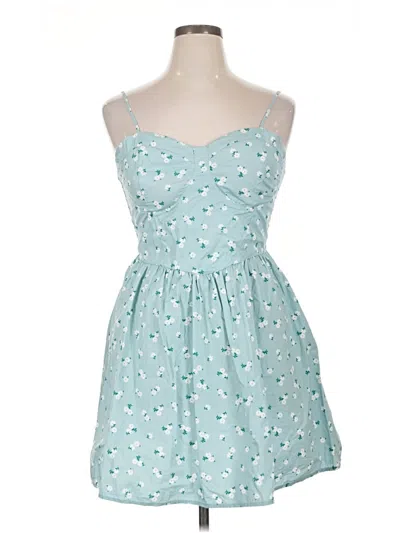 Pre-owned No Boundaries Cocktail Dress In Teal