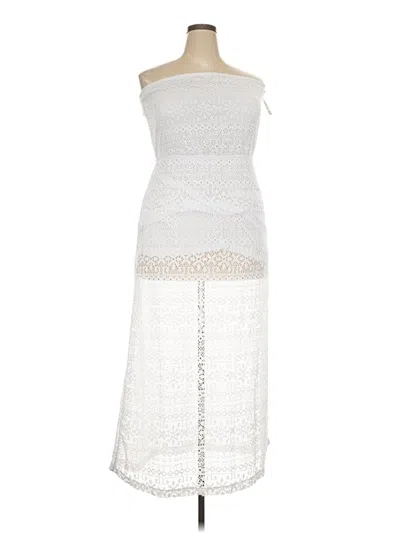 Pre-owned No Boundaries Cocktail Dress In White