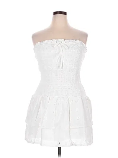 Pre-owned No Boundaries Cocktail Dress In White