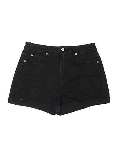 Pre-owned No Boundaries Denim Shorts In Black