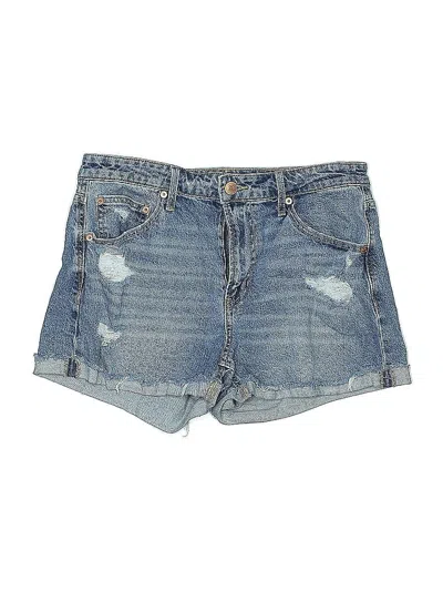 Pre-owned No Boundaries Denim Shorts In Blue