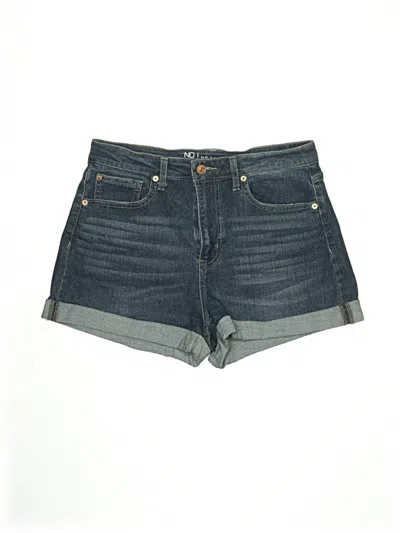 Pre-owned No Boundaries Denim Shorts In Blue