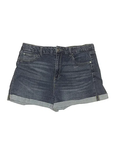 Pre-owned No Boundaries Denim Shorts In Blue