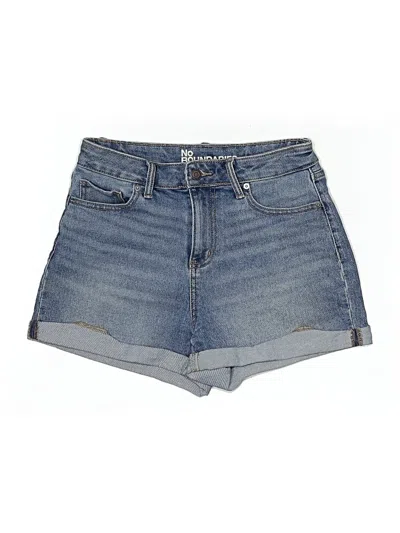 Pre-owned No Boundaries Denim Shorts In Blue