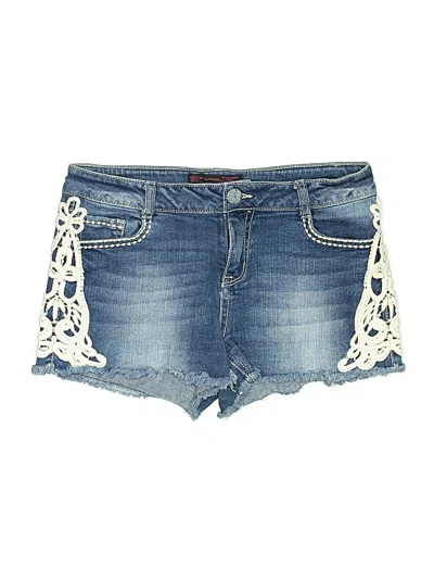 Pre-owned No Boundaries Denim Shorts In Blue