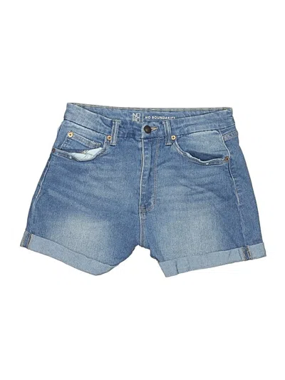 Pre-owned No Boundaries Denim Shorts In Blue