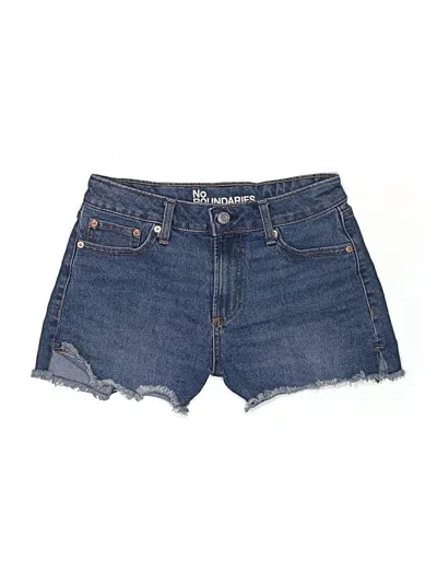 Pre-owned No Boundaries Denim Shorts In Blue